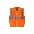 2W International Orange Economy Safety Vest, X-Large, Class 2 MV327C-2 XL